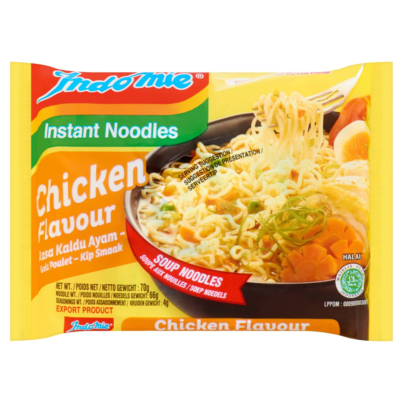  Indomie  Instant noodels kip smaak 5 pakjes x 70 gram 