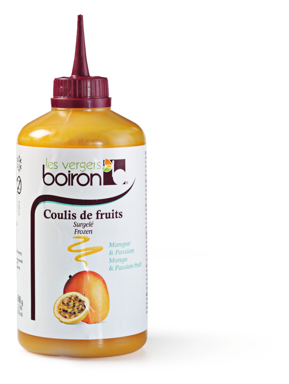 Purée de Fruits Exotiques / Tropicaux Boiron, non sucrée, (AFT0C3), 1 kg,  coquille de pe