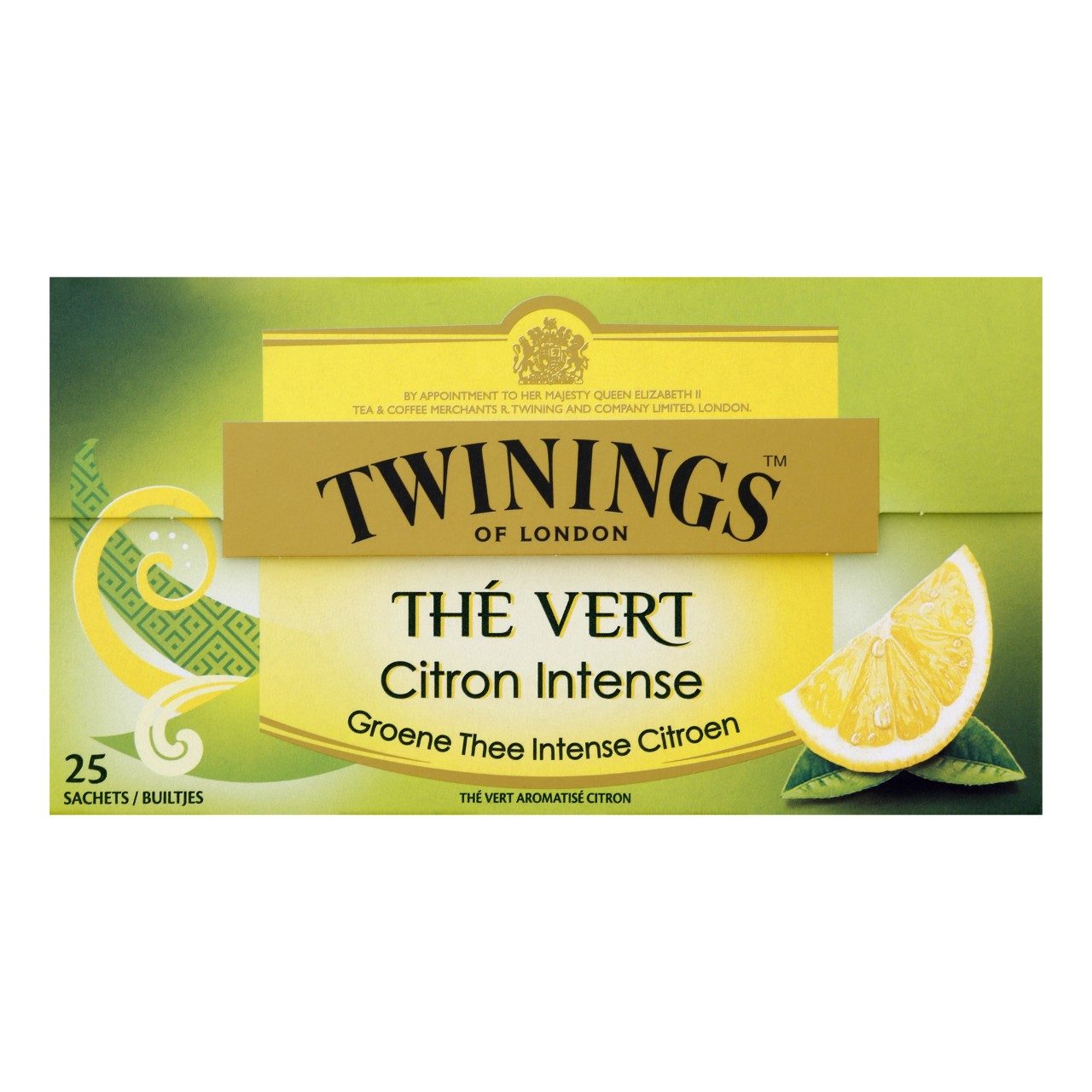 duizend Dankzegging teer Twinings Groene thee citroen Pakje 25 zakjes x 2 gram | Sligro.nl