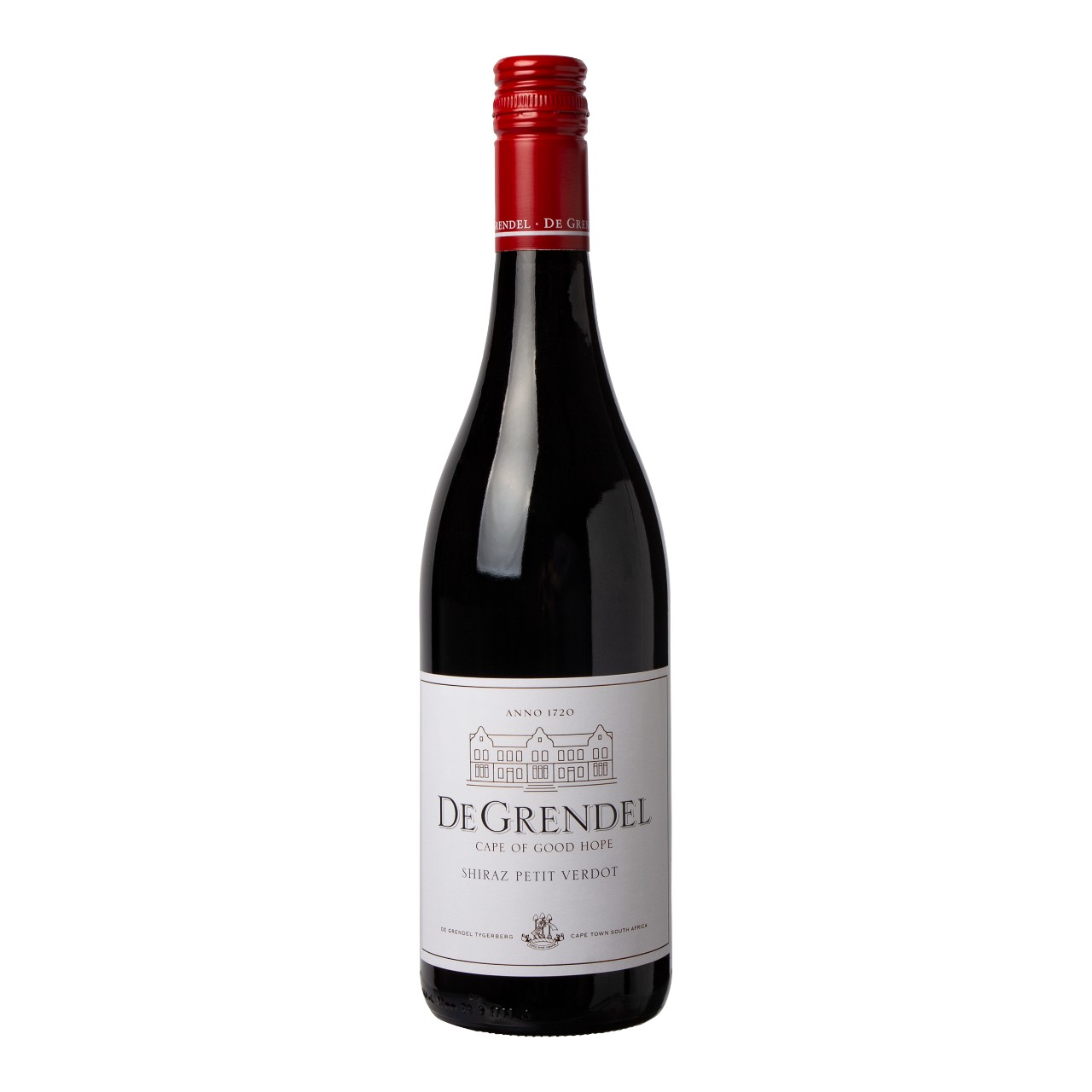 De Grendel  Shiraz Petit Verdot Fles 75 cl Sligro nl