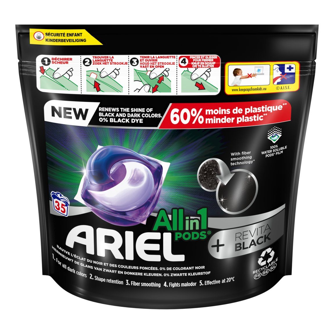 Ariel Ariel Pods 31D Original (782g) - Pack of 782g