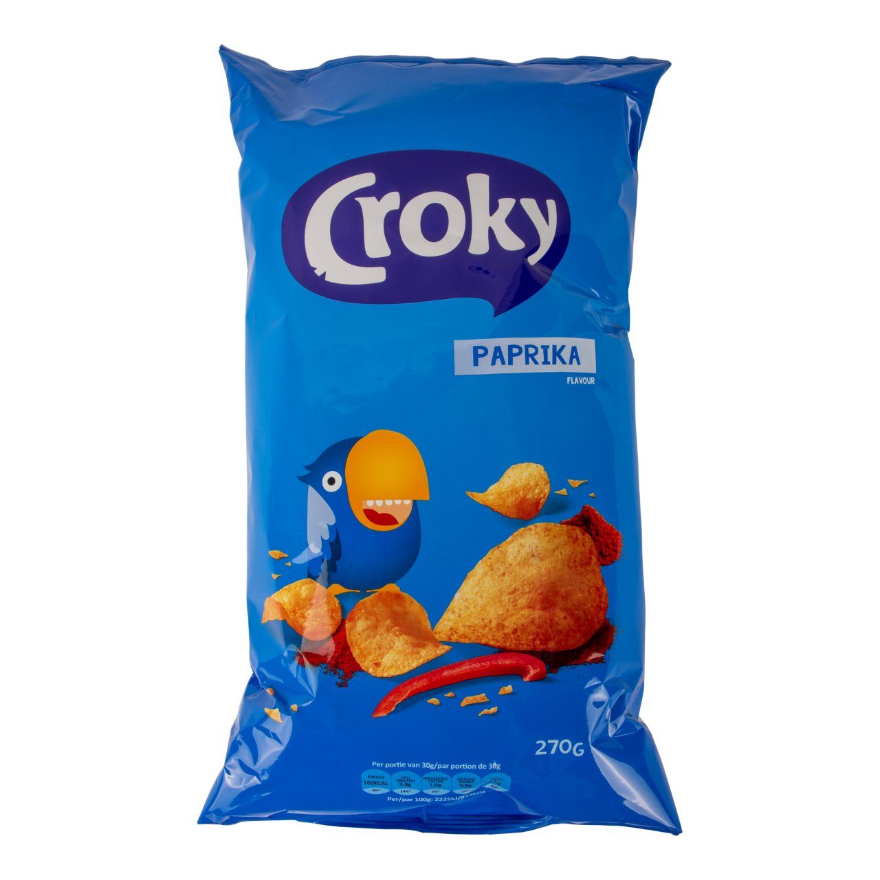 scheren radicaal Tussendoortje Croky Chips paprika 2 zakken x 270 gram | Sligro.nl