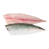 Makreelfilet met vel, zonder graat, geportioneerd op gewicht