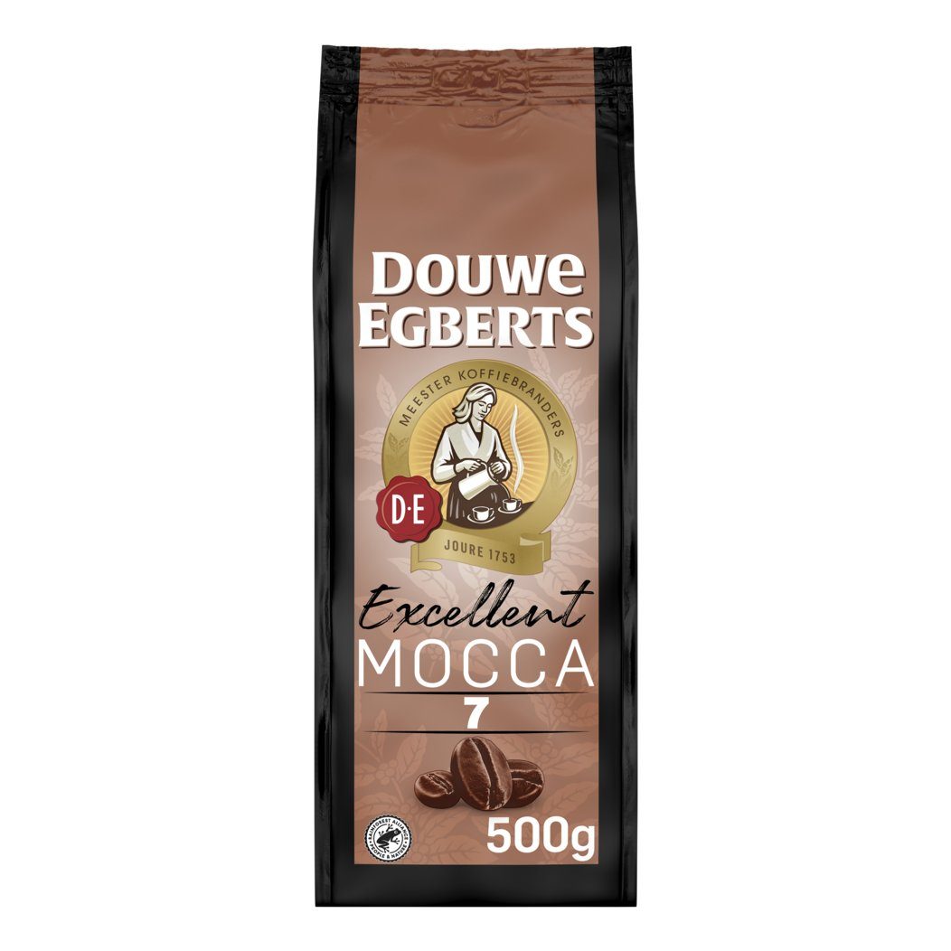 Kiezelsteen Verzorgen langzaam Douwe Egberts Mocca Koffiebonen Doos 500 gram | Sligro.nl